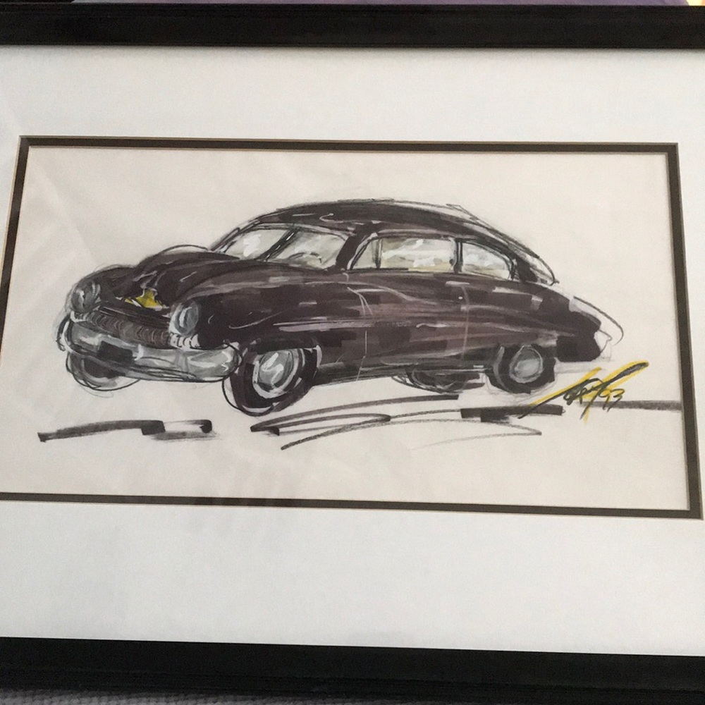 Signed art work by April Anselona
